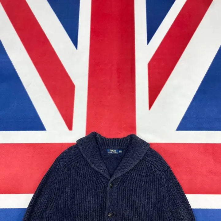 [BUNJANG] Polo Ralph Lauren Shawl Collar Cardigan M / 폴로 숄카라 가디건 M