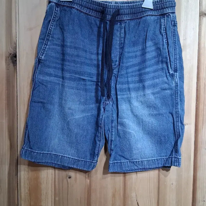 [BUNJANG] Polahem Denim Shorts (Size 28) / 폴햄 청반바지 밴딩 반바지(28)