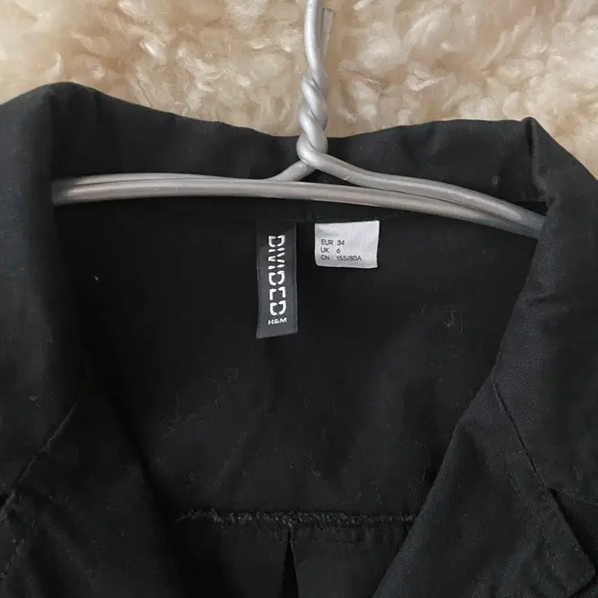 [BUNJANG] H&amp;M Divided Black Short Sleeve Jumpsuit / H&amp;M Divided 블랙 반팔 점프수트 EUR 34(44)