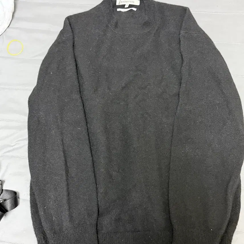 [SOLD OUT] 브라운야드 알파카니트 블랙 5사이즈