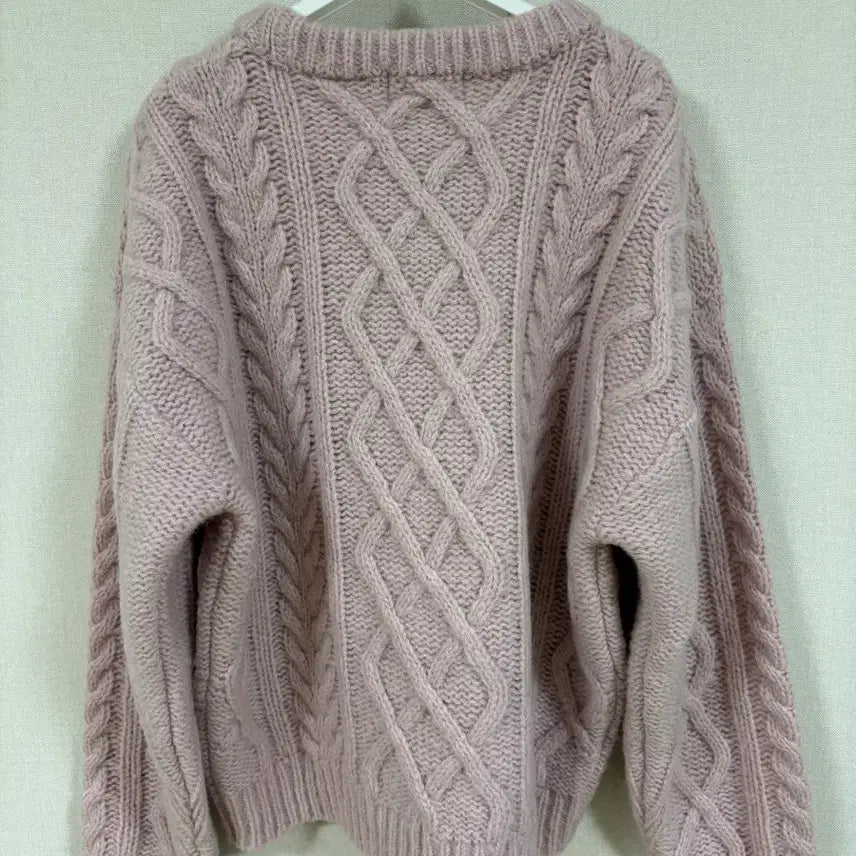 [BUNJANG] Modestmood Baby Pink Knit Sweater / 모데스트무드 니트 딸기우유