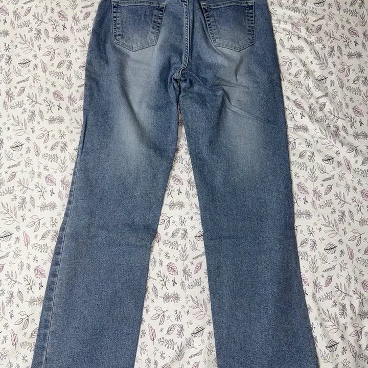 [BUNJANG] Baby Blue Straight Fit Jeans / BABY BLUE JEANS
