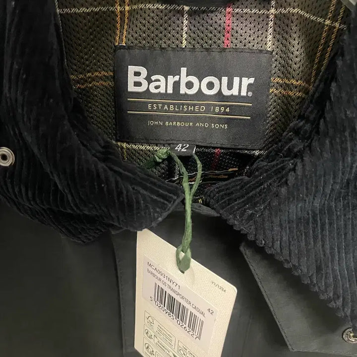 [BUNJANG] Barbour Transport Casual Jacket Navy Non-Wax Size 42 / 바버 os 트랜스포트 캐주얼 자켓 네이비 논왁스 42사이즈
