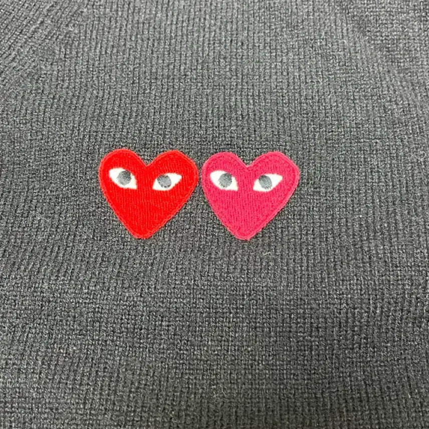 [BUNJANG] Comme des Garçons Double W"a"pen Cardigan (M) / 꼼데가르송 더블와펜 가디건 (M)
