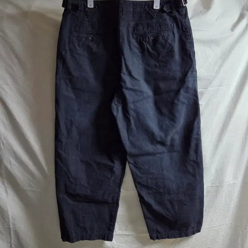 [BUNJANG] Shutter Brisbane Moss Canvas Cotton Work Pants Black L / 셔터 브리스번 모스 워커 팬츠 블랙 L
