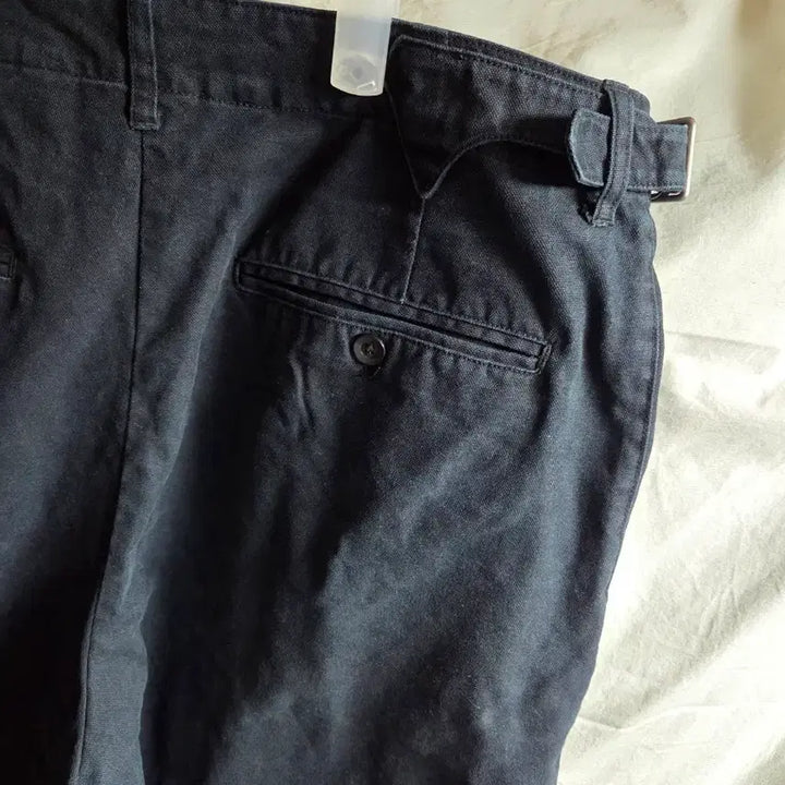 [BUNJANG] Shutter Brisbane Moss Canvas Cotton Work Pants Black L / 셔터 브리스번 모스 워커 팬츠 블랙 L