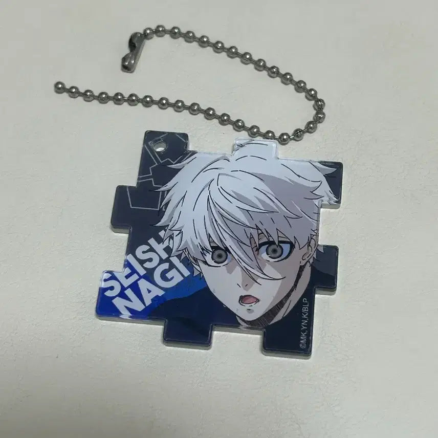 [BUNJANG] Blue Lock Nagi Acrylic Keyholder / 블루록 나기 세이시로 트레이딩 퍼즐 아크릴 키홀더