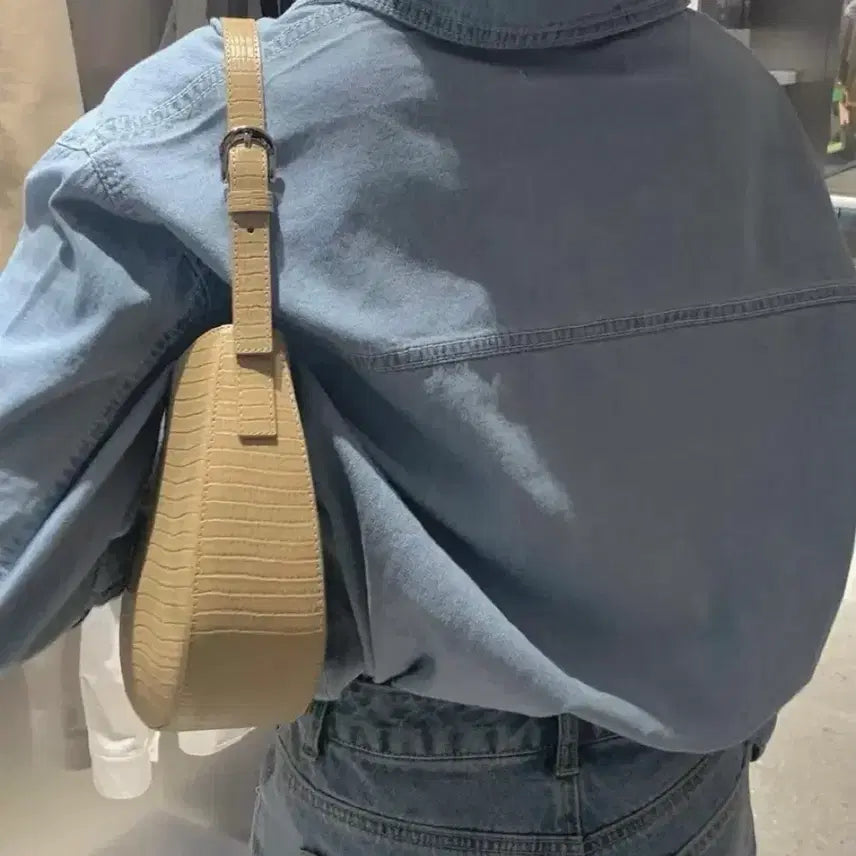 [BUNJANG] toae Leather Tote Bag / 토에 toae 소가죽 토트백 숄더백 가방 레몬버터
