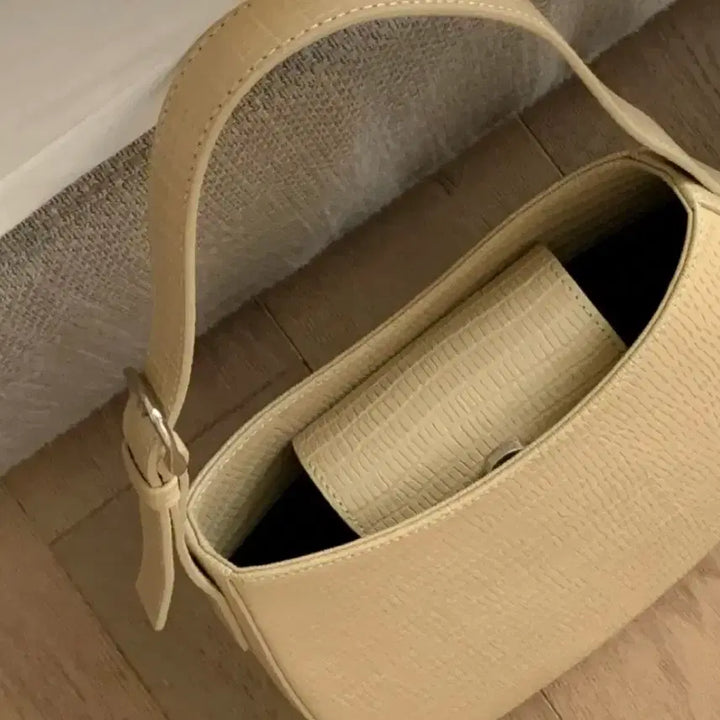 [BUNJANG] toae Leather Tote Bag / 토에 toae 소가죽 토트백 숄더백 가방 레몬버터