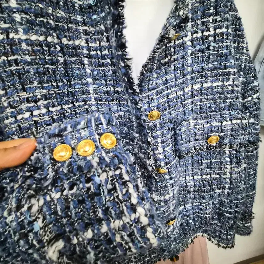 [BUNJANG] ZARA Avant Tweed Jumper / 자라 아방 트위드 점퍼