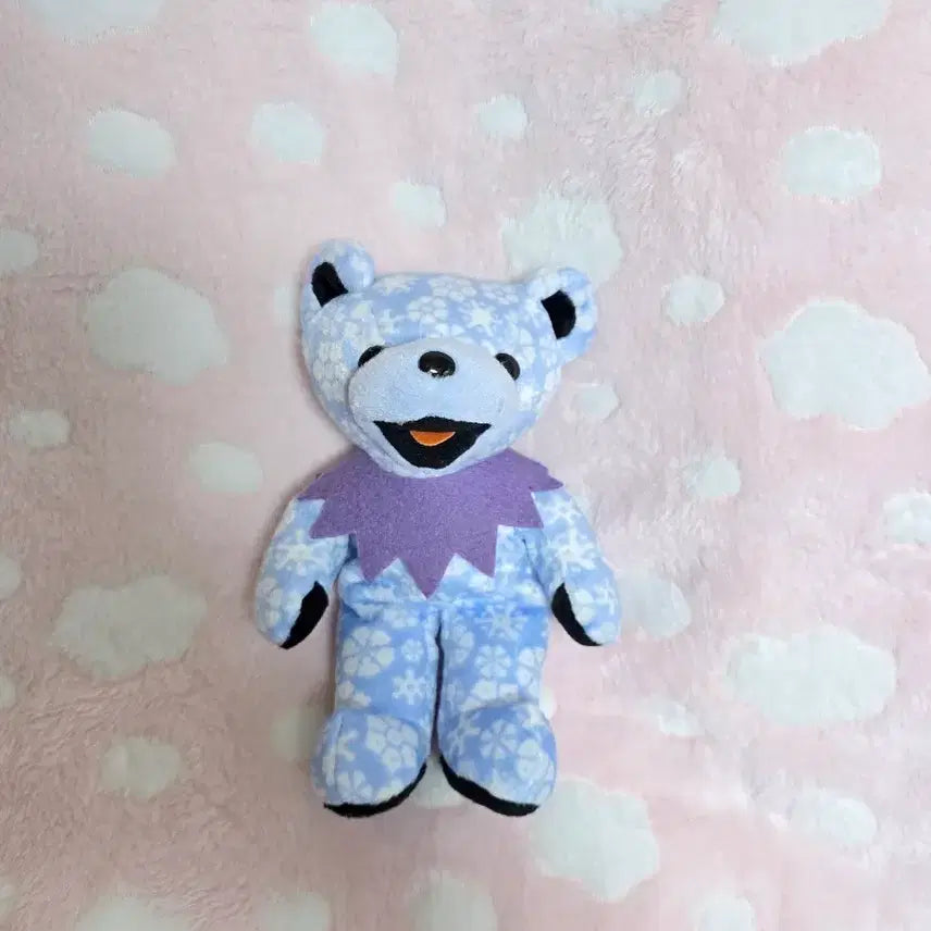 [BUNJANG] Grateful Dead Dancing Bear Plush / 그레이트풀데드 댄싱 베어 곰인형 눈꽃무늬 고전 빈티지 인형