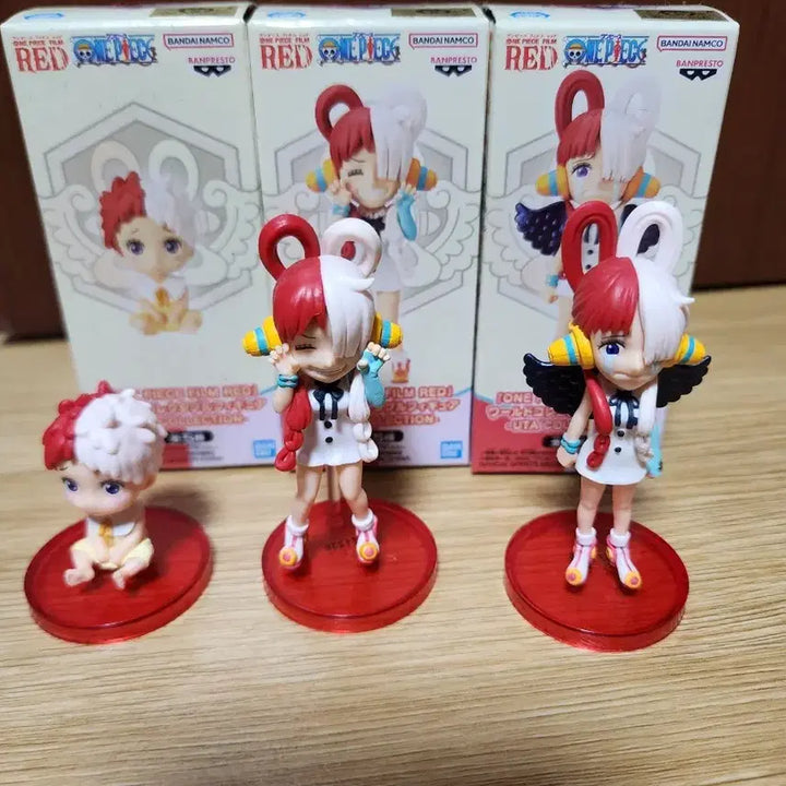 [BUNJANG] One Piece World Collectable Figure Uta Set / 원피스 피규어 원피스 월콜 우타 삼종 일괄