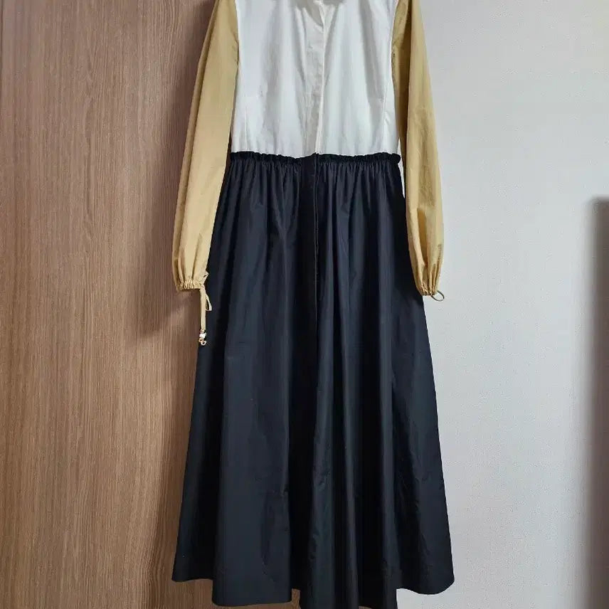 [BUNJANG] Max Mara Color Block Shirt Dress / 막스마라 배색 셔츠 원피스