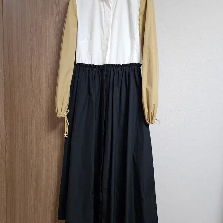 [BUNJANG] Max Mara Color Block Shirt Dress / 막스마라 배색 셔츠 원피스