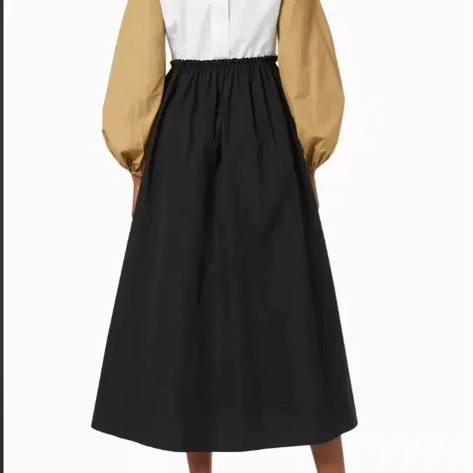 [BUNJANG] Max Mara Color Block Shirt Dress / 막스마라 배색 셔츠 원피스