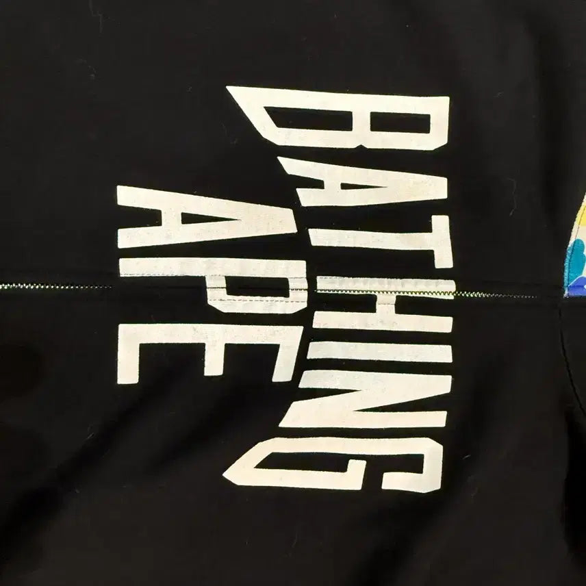 [BUNJANG] BAPE Shark Black Multi Camo Hoodie Zip-up / (초희귀2XL)베이프 샤크 블랙 멀티 카모 후드집업