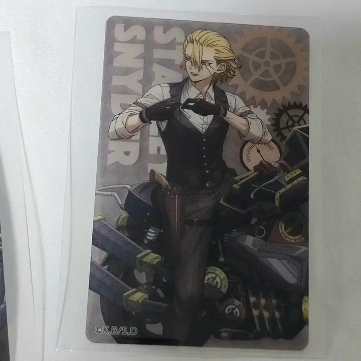 [BUNJANG] Dr. Stone Touring ver. Stanley Geno Clear Card Bundle (2 pcs) / 닥터스톤 투어링 ver. 스탠리 제노 클리어카드 클카 일괄 2장