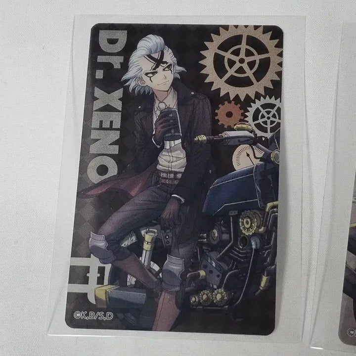 [BUNJANG] Dr. Stone Touring ver. Stanley Geno Clear Card Bundle (2 pcs) / 닥터스톤 투어링 ver. 스탠리 제노 클리어카드 클카 일괄 2장
