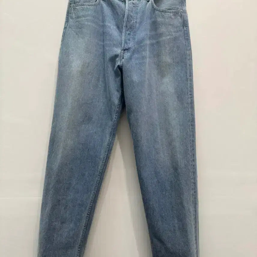 [BUNJANG] AURALEE 24SS Selvedge Light Denim Wide Pants Size 4 / 24ss 오라리 셀비지 라이트 데님 팬츠 4 와이드