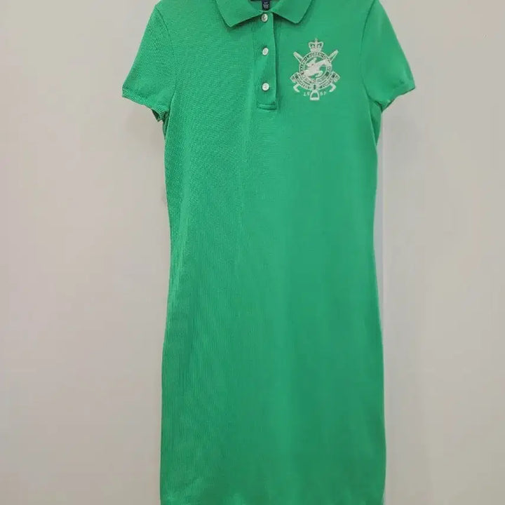 [BUNJANG] Ralph Lauren Cotton Knit Collar Dress S / 랄프로렌 코튼 니트 카라 원피스 S사이즈