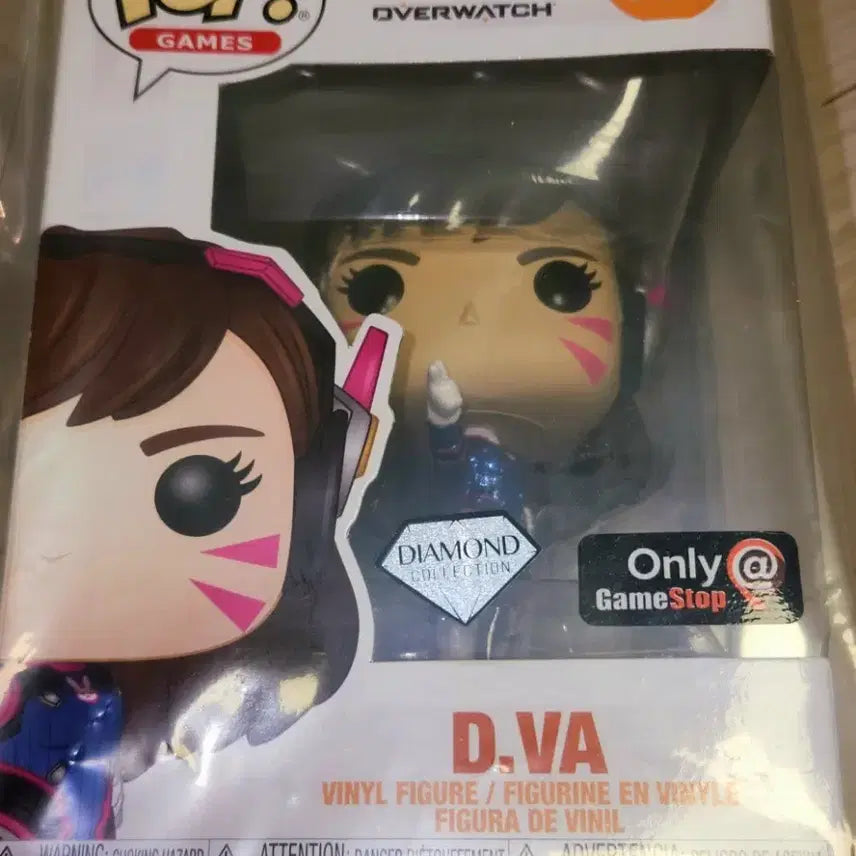 [SOLD OUT] [미개봉] 오버워치 D.VA 다이아몬드 컬렉션 디바 펀코팝