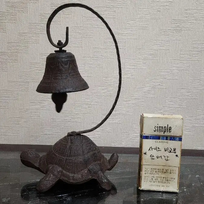 [BUNJANG] Turtle Cast Iron Dinner Bell / 디자인좋은 거북 무쇠종 호출벨