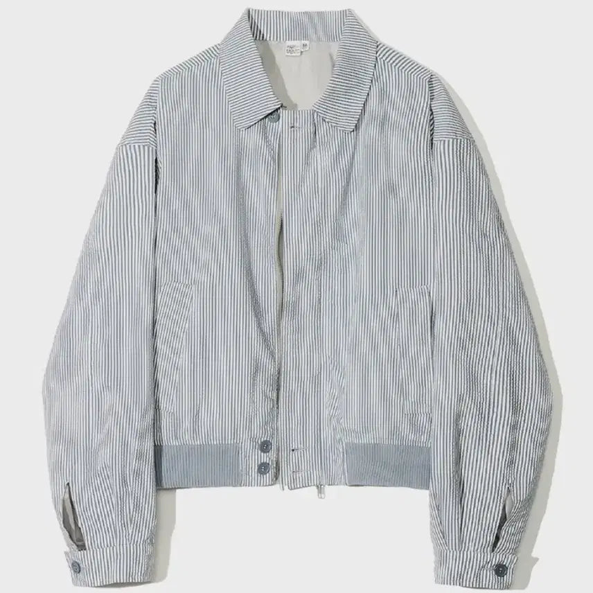 [BUNJANG] Partimento Stripe Harrington Jacket Blue / 파르티멘토 Stripe Harrington Jacket Blue M