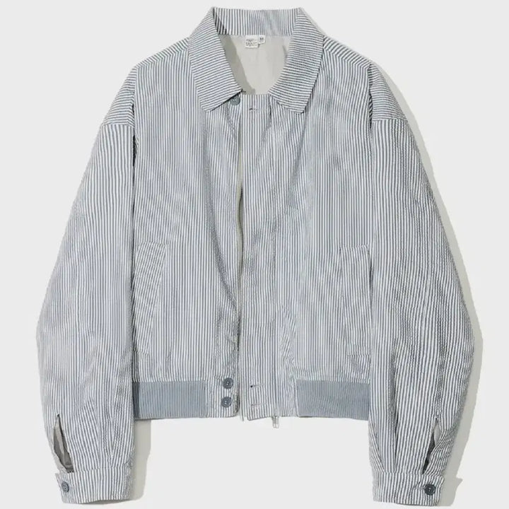 [BUNJANG] Partimento Stripe Harrington Jacket Blue / 파르티멘토 Stripe Harrington Jacket Blue M