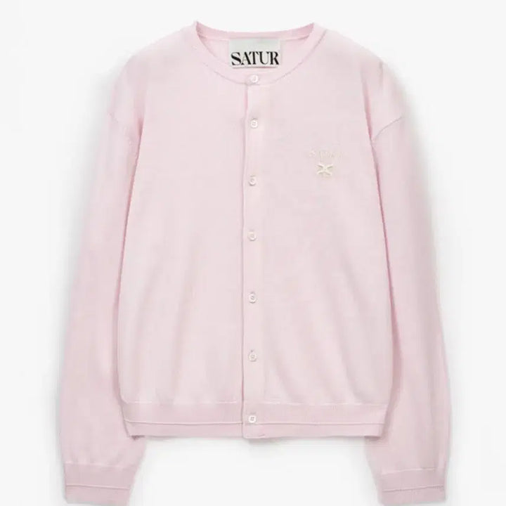 [BUNJANG] Setter Basic Pink Cardigan (Sealed) / 세터 베이직 핑크가디건 (미개봉 새상품)  10.0