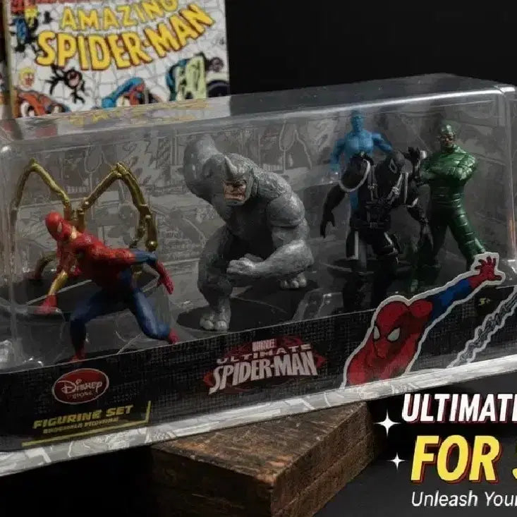 [BUNJANG] Marvel Ultimate Spider-Man Figure Set / 마블 얼티밋 스파이더맨 피규어 세트