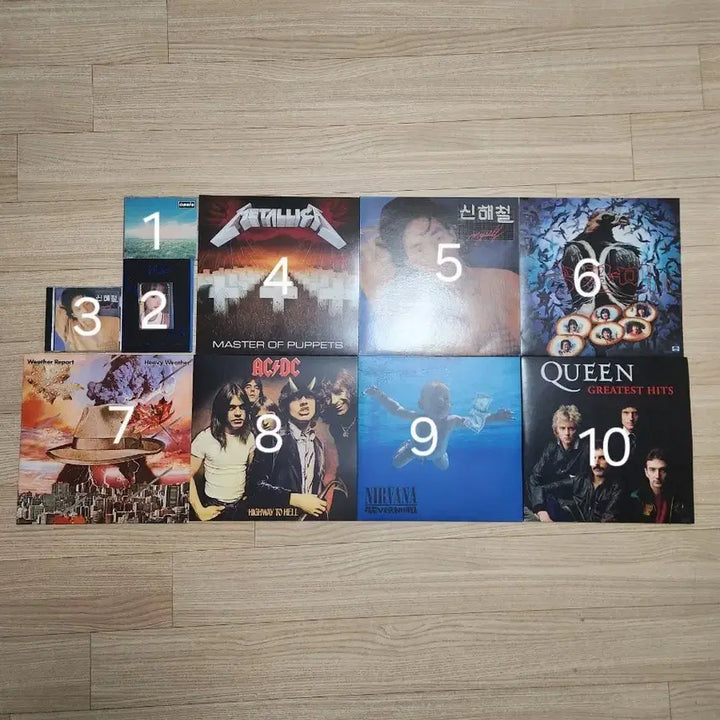 [BUNJANG] Various Artists LP/CD Bundle / 음반(LP, CD) 개별, 묶음 판매 (메탈리카,너바나,퀸,외)
