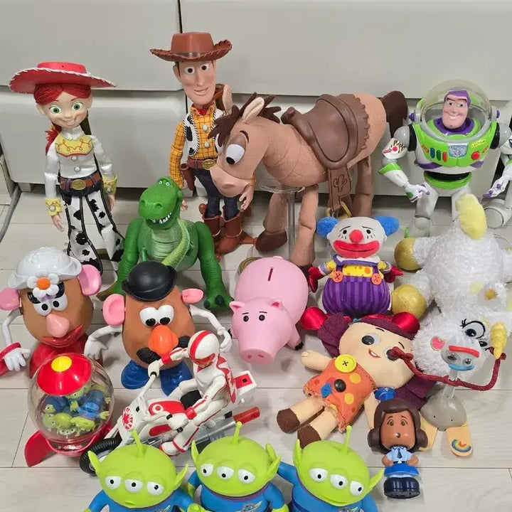 [BUNJANG] Disney Pixar Toy Story Character Doll Bundle Set / 토이스토리 인형 일괄