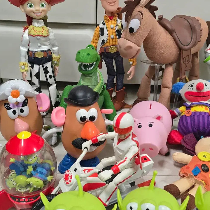 [BUNJANG] Disney Pixar Toy Story Character Doll Bundle Set / 토이스토리 인형 일괄