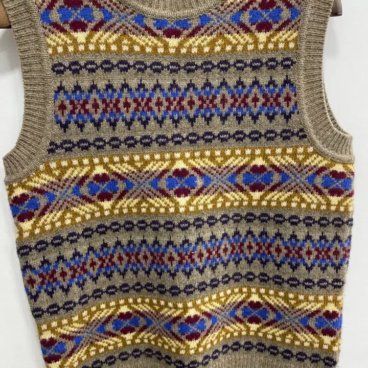 [BUNJANG] Dsquared Fair Isle Knit Vest - New Condition / [S/새상품급] 정품 디스퀘어드 페어아일 니트 베스트 조끼