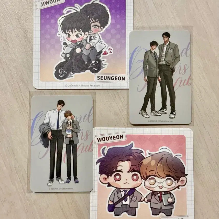 [BUNJANG] Fantazit Misago Nasado Photocard &amp; Coaster Bundle Set / 판타지트 미필고 나사도 포카 코스터 일괄 나를사랑하지않아도 리디 비욘드