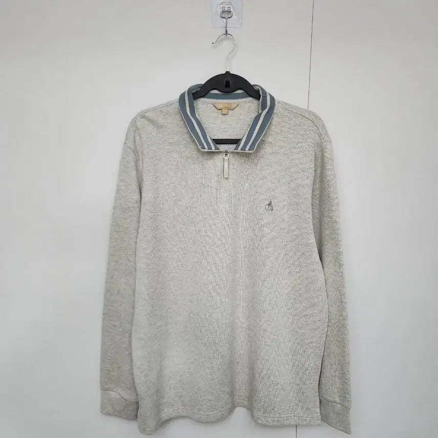 [SOLD OUT] [빈폴] 110 남 반집업맨투맨 하프집업맨투맨