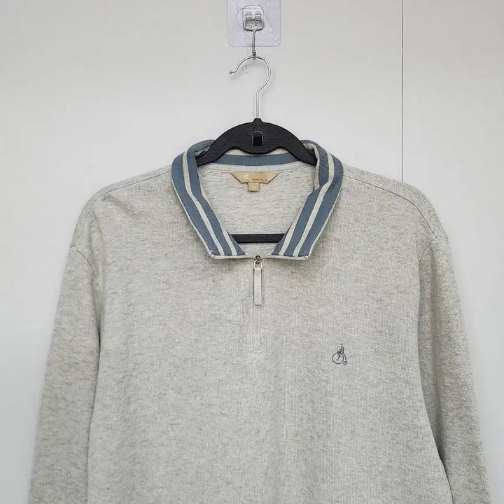 [SOLD OUT] [빈폴] 110 남 반집업맨투맨 하프집업맨투맨