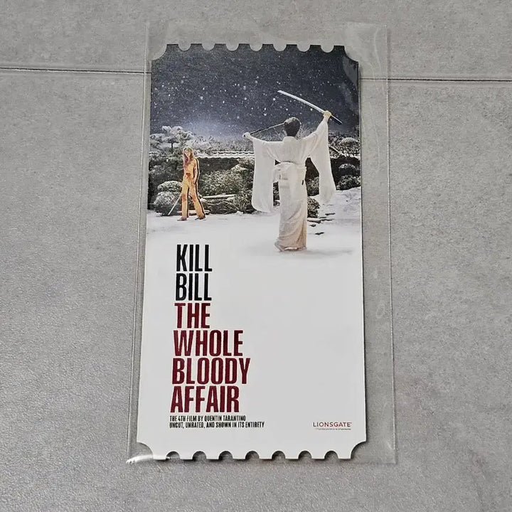 [BUNJANG] Kill Bill Original Ticket / 킬빌 오리지널티켓