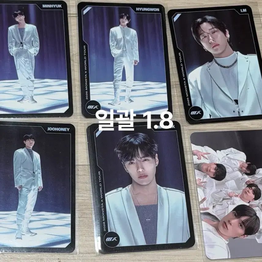 [BUNJANG] Monsta X Nexus Photocard Bundle Set / [사가주세요!!!] 몬스타엑스 nexus 포카 굿즈 일괄판매