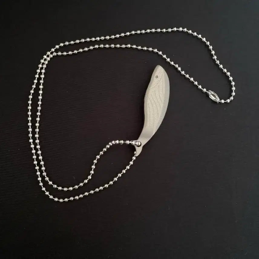 [SOLD OUT] 티타늄 휘슬 키링