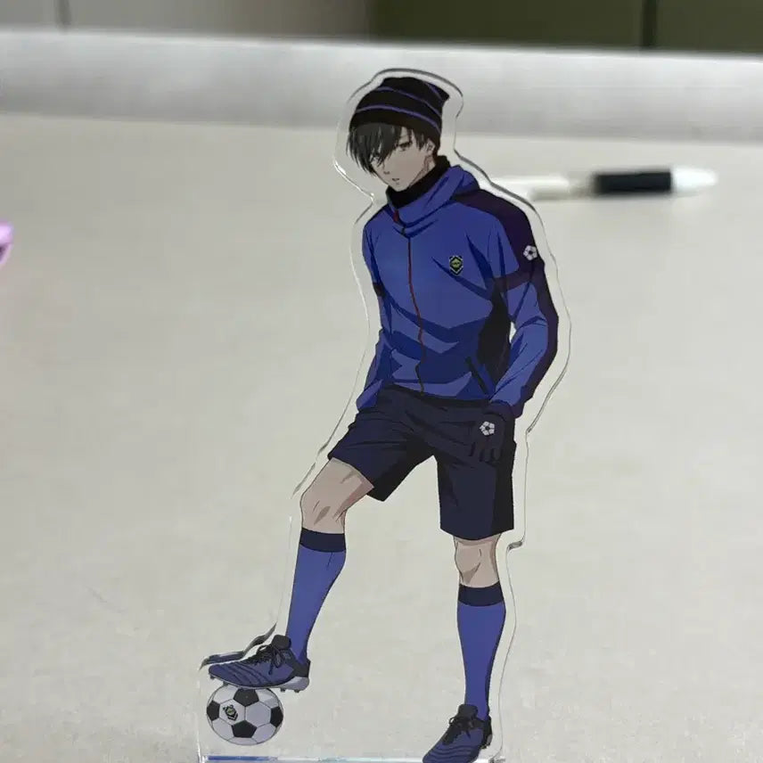 [BUNJANG] Blue Lock Itoshi Rin Uniform Acrylic Stand / 블루록 이토시 린 유니폼 아크릴 스탠드 겨울 카라도리