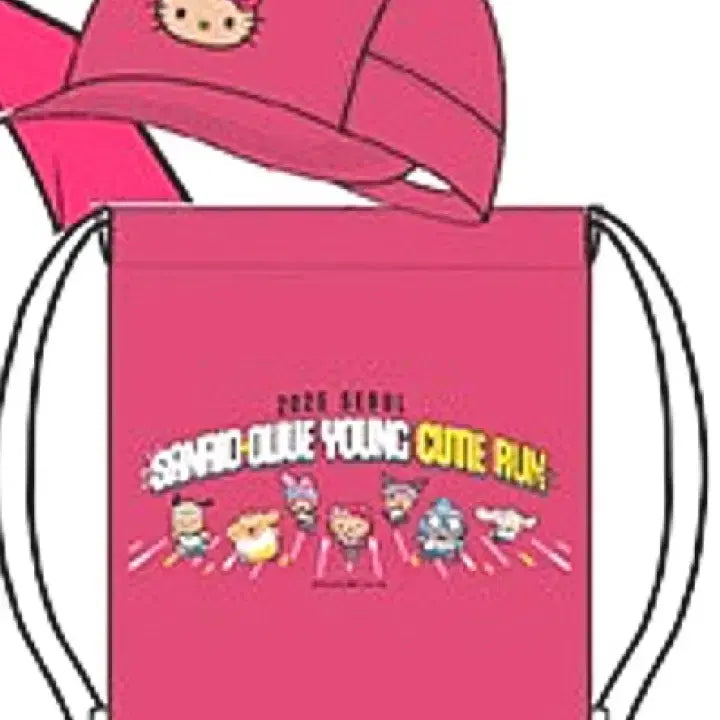 [BUNJANG] Sanrio Run 2025 Hat and Bag Set / 산리오런 2025 굿즈