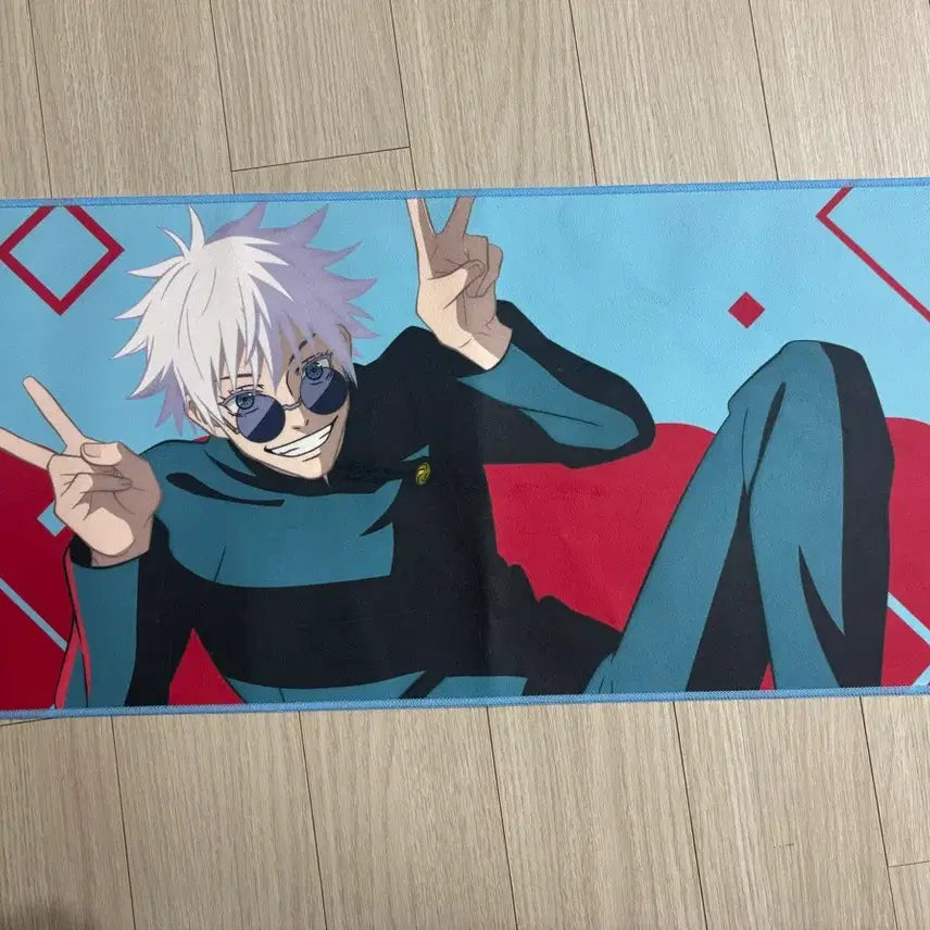 [BUNJANG] Jujutsu Kaisen Gojo Satoru Juju Pass Pad Rug / 주술회전 고죠 사토루 쥬쥬패스 쥬쥬페스타 패드 러그