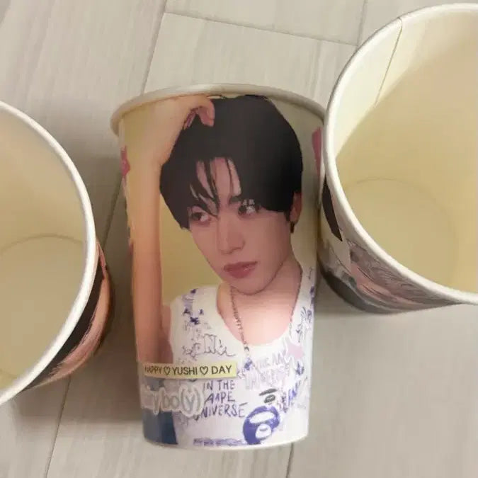 [BUNJANG] Yue Yushi Birthday Cafe Cup / 유우시 생카 컵