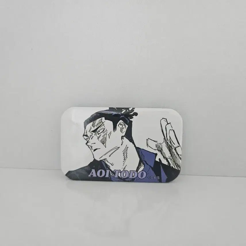[BUNJANG] Jujutsu Kaisen Aoi Todo Square Badge / 주술회전 토도 아오이 점프샵 스퀘어 뱃지