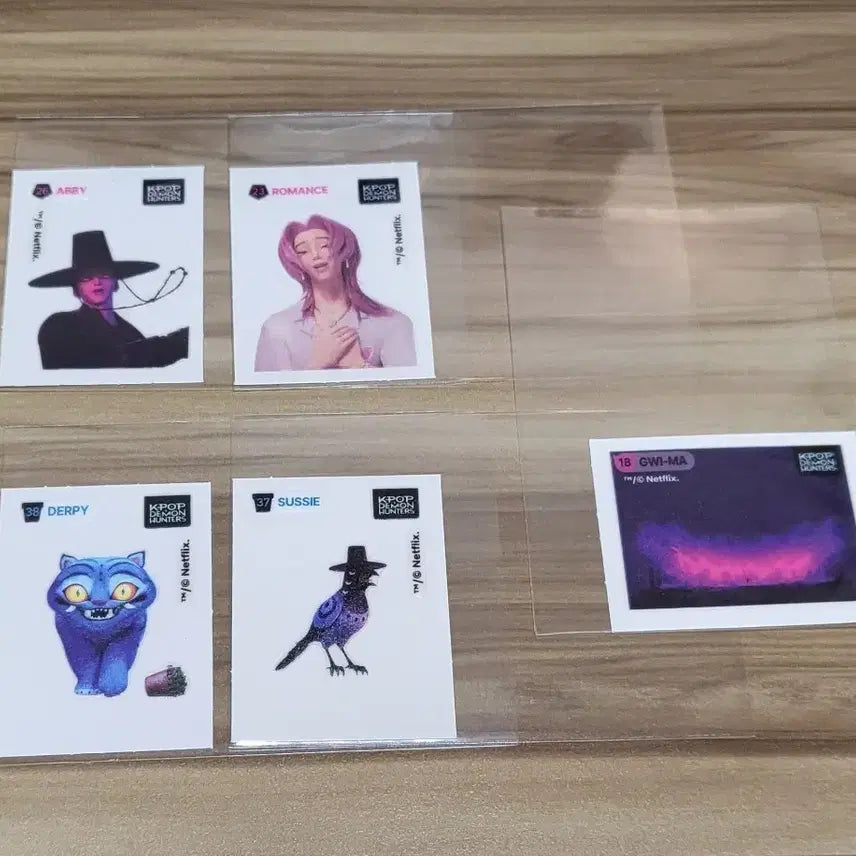 [BUNJANG] K-Pop Demon Hunters GS25 Sticker Bundle Set / 케데헌 띠부씰 gs25 케이팝데몬헌터스