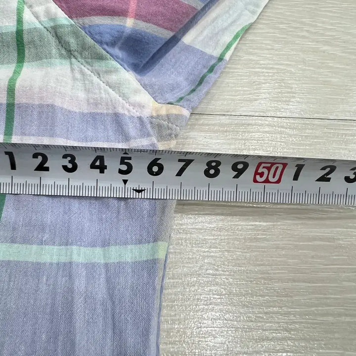 [SOLD OUT] 폴로 랄프로렌 여자 여성 솜사탕맛 긴팔 체크 셔츠 m