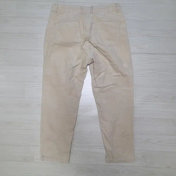 [BUNJANG] Beige Corduroy Pants / 베이지 코듀로이 팬츠
