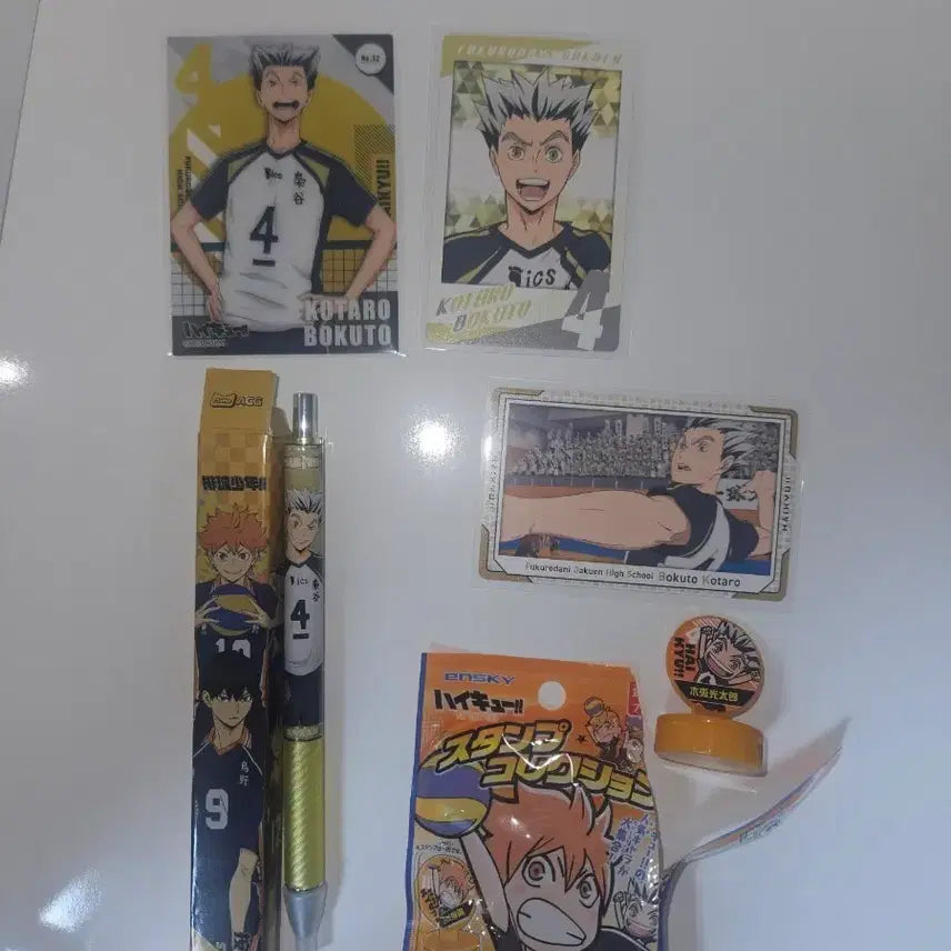 [BUNJANG] Haikyuu Bokuto Kotaro Goods Bundle Set / 하이큐 보쿠토 코타로 굿즈 일괄 판매
