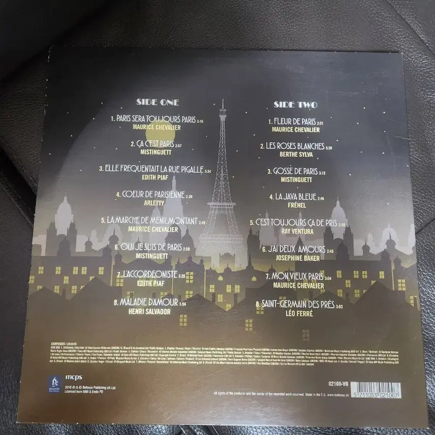 [BUNJANG] Cafe de Paris - French Chanson Masterpieces (Edith Piaf et al.) LP / Cafe de Paris - 프랑스 샹송 명곡집 (에디트 피아프 외)